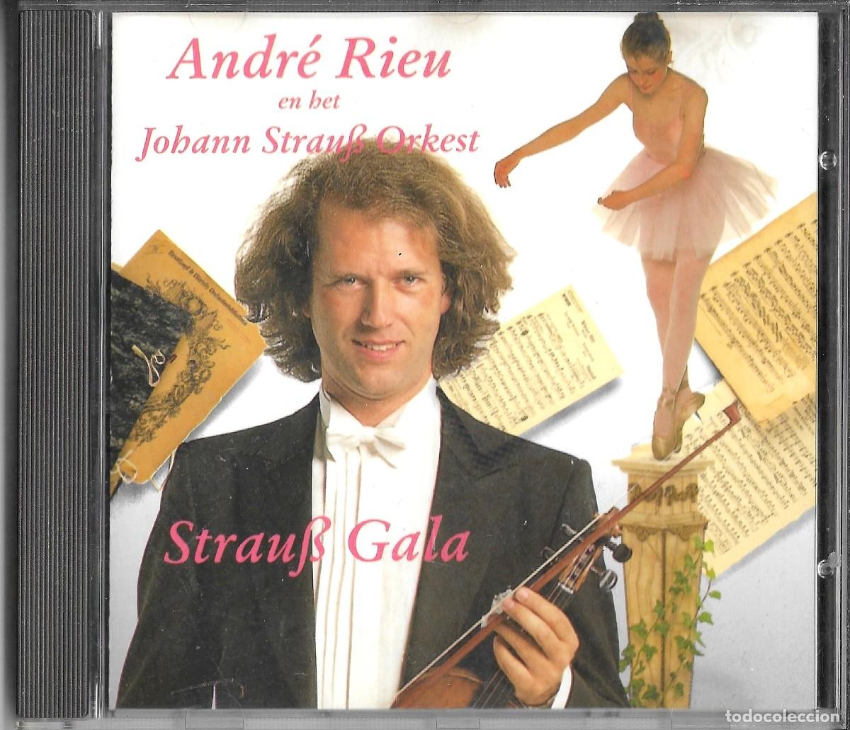 CDs de m&uacute;sica: CD ANDR&Eacute; RIEU, ALBUM &rdquo; STRAUS GALA&rdquo; 12 TEMAS