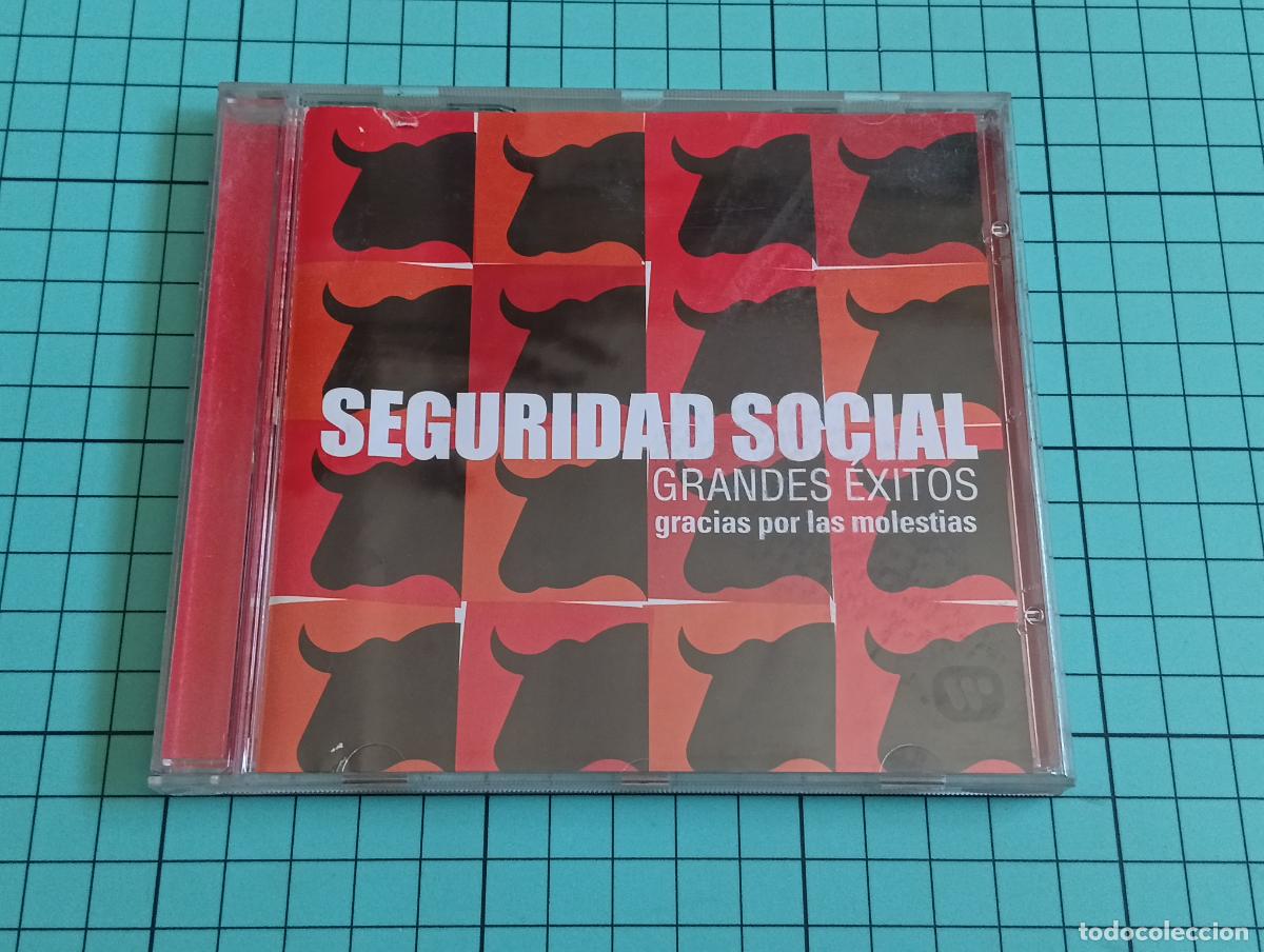 CDs de m&uacute;sica: CD Seguridad Social Grandes Exitos Gracias Por Las Molestias