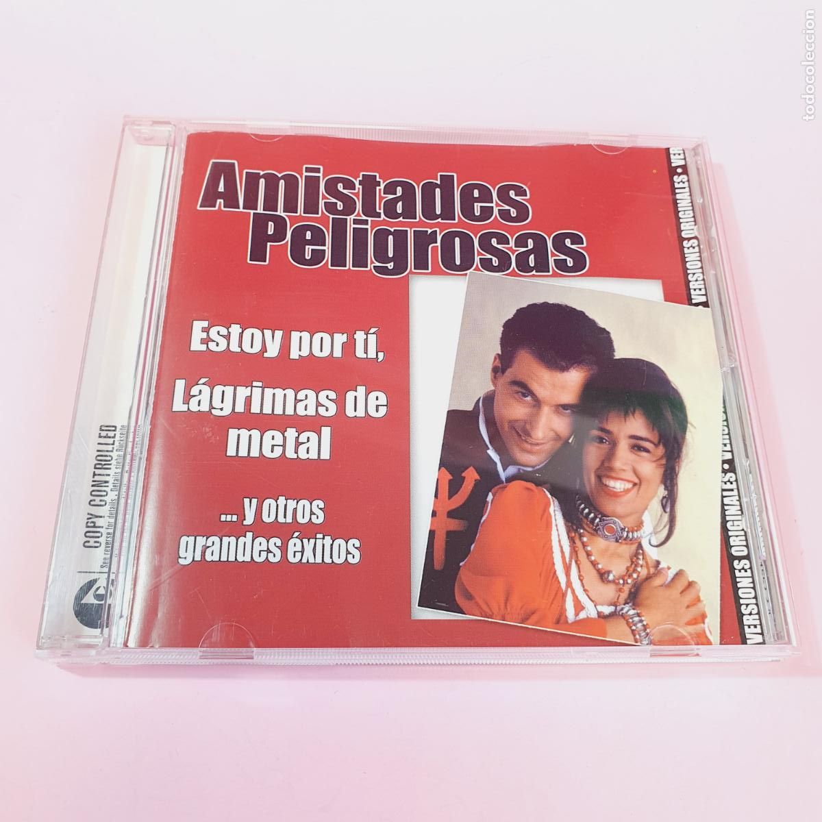 CDs de m&uacute;sica: CD-AMISTADES PELIGROSAS-ESTOY POR T&Iacute;-EMI-2004-NUEVO-COLECCI&Oacute;N GRANDES