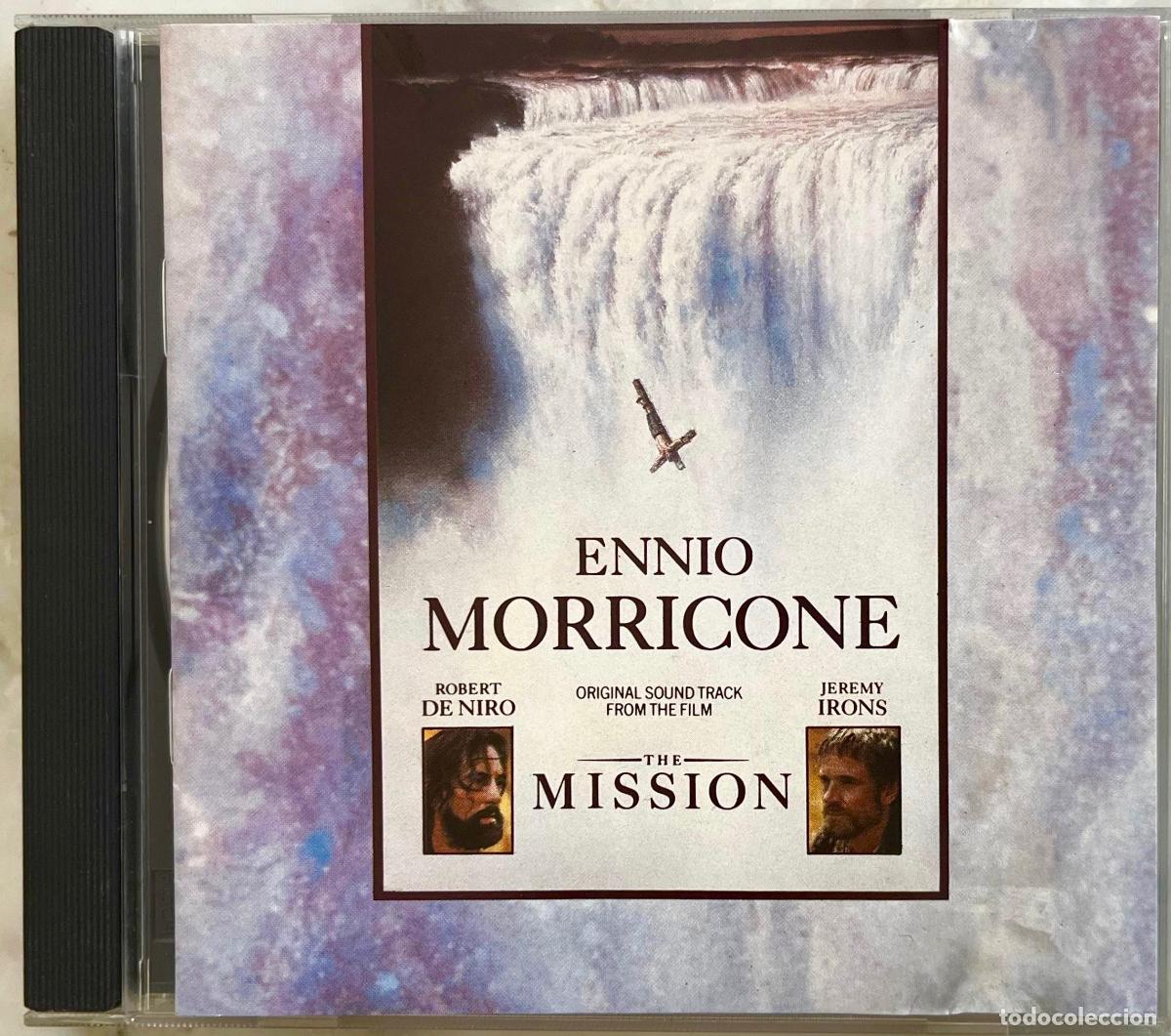 CDs de m&uacute;sica: THE MISSION. LA MISION. ENNIO MORRICONE. BANDA SONORA ORIGINAL. CD UK 1986