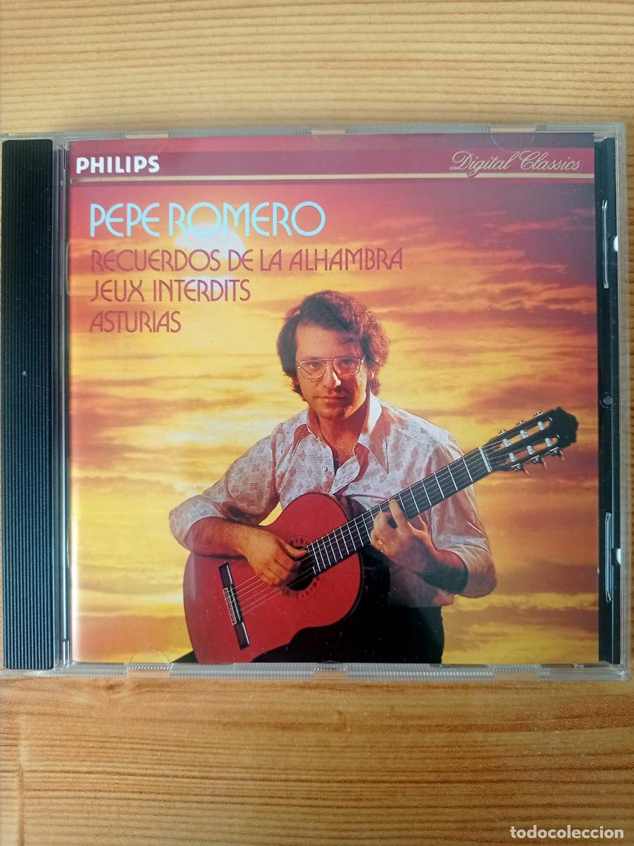 CDs de m&uacute;sica: CD Pepe Romero - Famous Spanish Guitar Music | Philips 411 033-2 - Como Nuevo