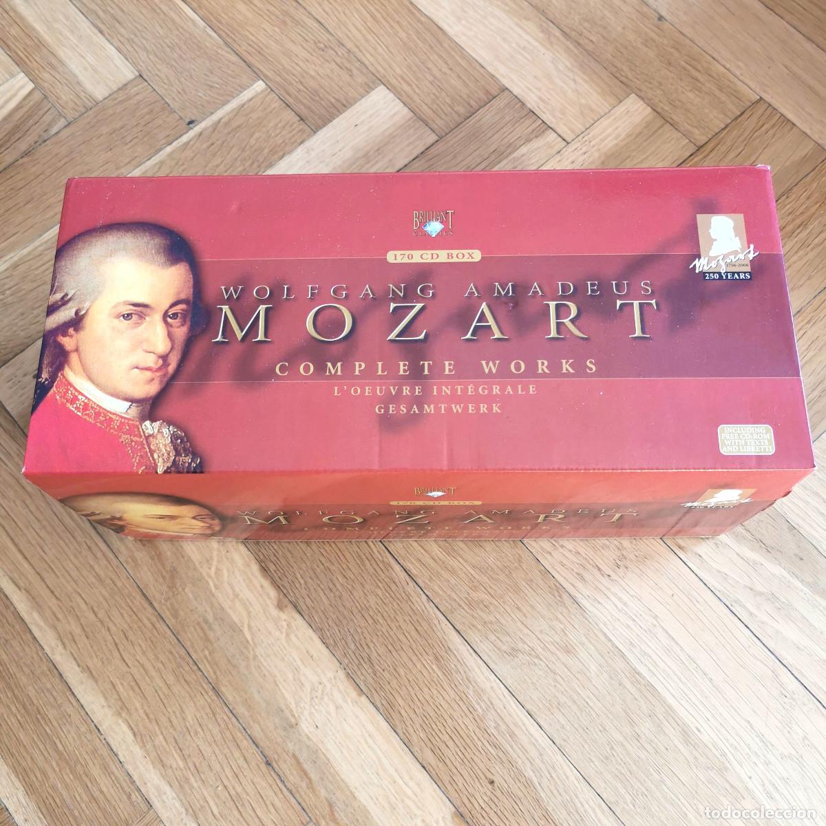 CDs de m&uacute;sica: DISCOS PERFECTOS - Mozart Complete Works &ndash; Obra completa espectacular colecci&oacute;n de 170 CD + CD-ROM