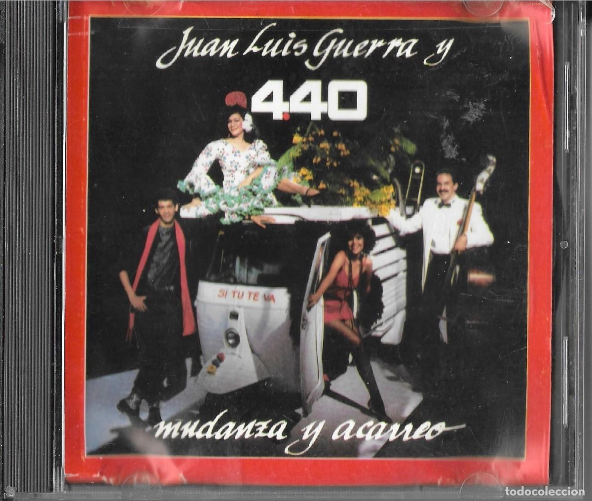 CDs de m&uacute;sica: CD DE JUAN LUIS GUERRA Y 440 &rdquo;MUDANZA Y ACARREO&rdquo; 8 TEMAS