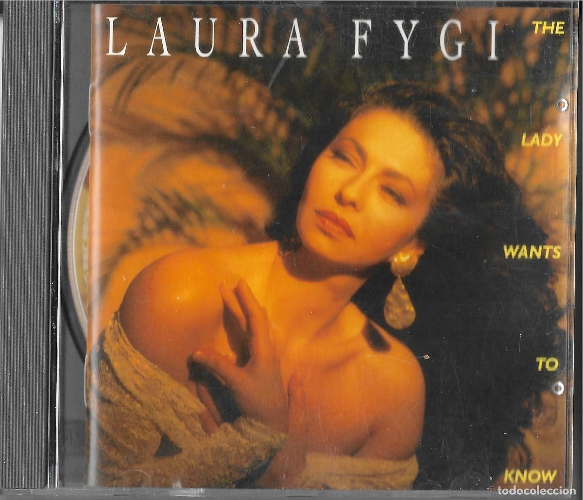 CDs de m&uacute;sica: CD DE LAURA FYGI &rdquo; THE LADY WANTS TO KNOW &rdquo; 16 TEMAS