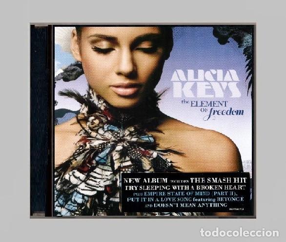 CDs de m&uacute;sica: G412 - ALICIA KEYS. THE ELEMENT OF FREEDOM. CD.