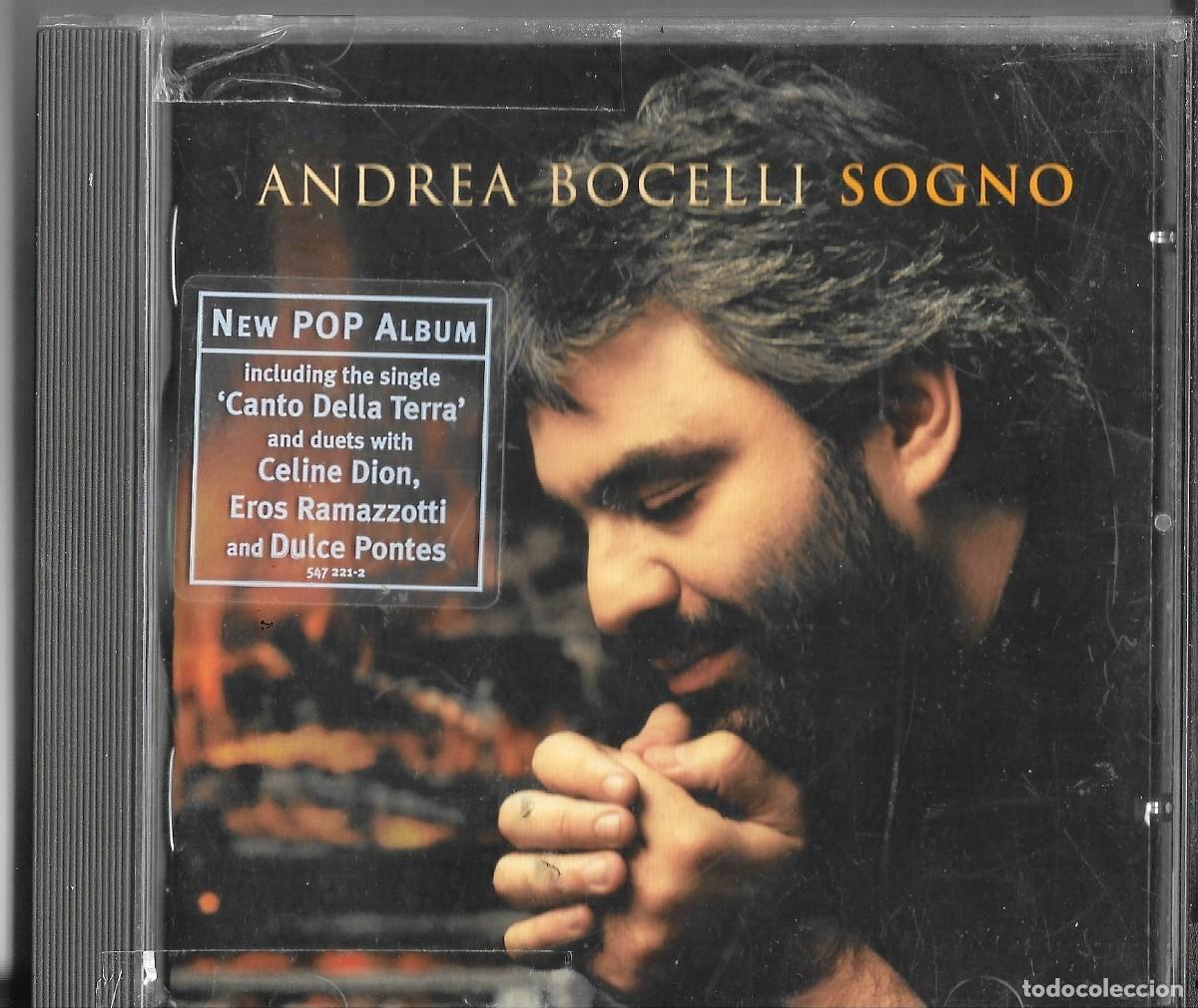 CDs de m&uacute;sica: CD DE ANDREA BOCELLI &rdquo; SOGNO &rdquo; 14 TEMAS