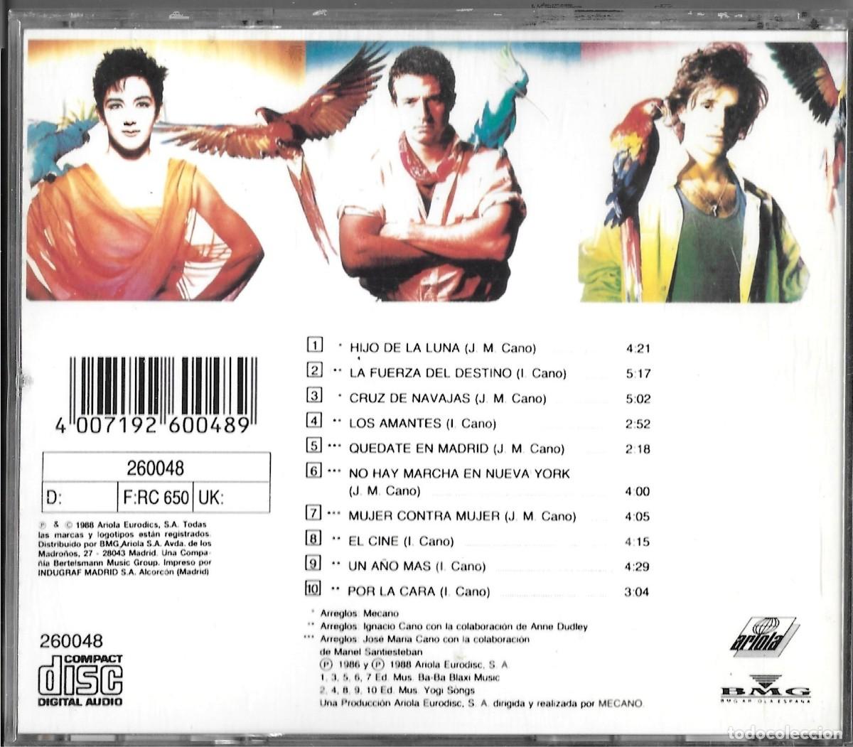 CDs de m&uacute;sica: CD DE MECANO &rdquo; DESCANSO DOMINICAL &rdquo; - Foto 2