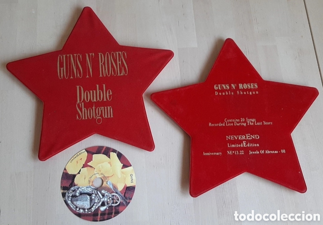 CDs de m&uacute;sica: Guns n'Roses -&rdquo;Double Shotgun&rdquo; + Slash'Snakepit.