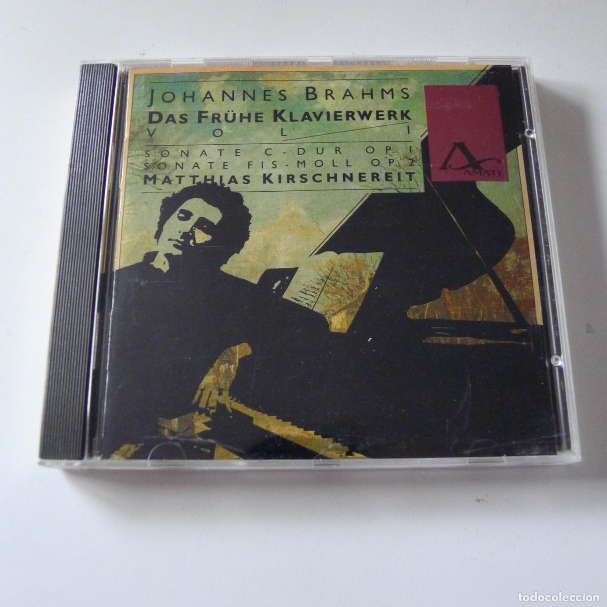 CDs de m&uacute;sica: Johannes Brahms, Matthias Kirschnereit &ndash; Das Fr&uuml;he Klavierwerk Vol.I CD