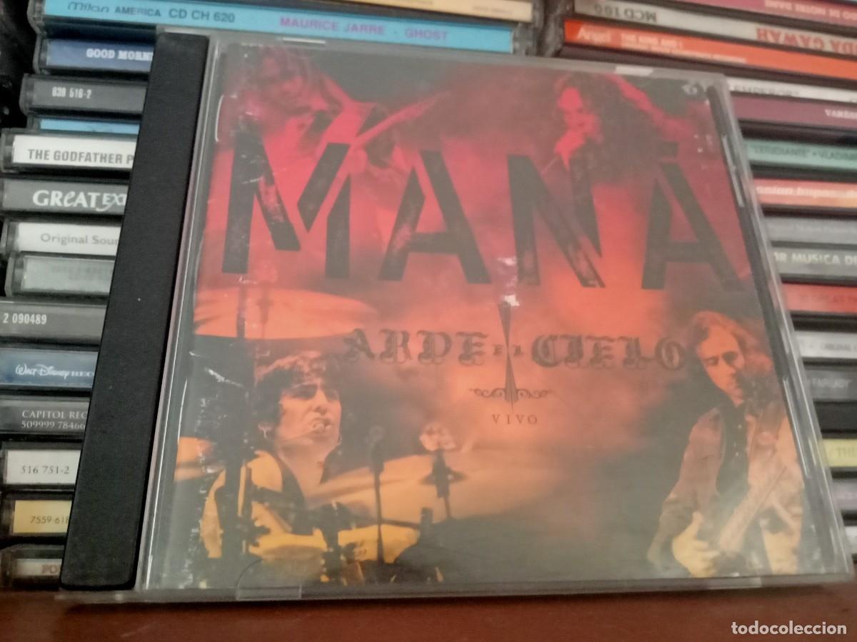 CDs de m&uacute;sica: Man&aacute; - Arde El Cielo (Vivo) - cd 2008 &bull; Argentina
