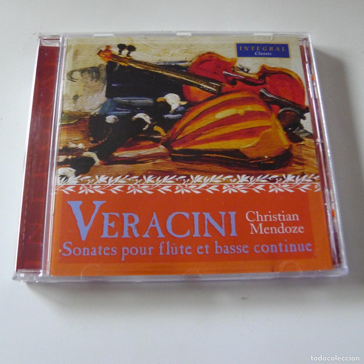 CDs de m&uacute;sica: Veracini - Christ. Mendoze, Ensemble Musica Antiqua Provence Sonates Fl&ucirc;te Et Basse Continue CD