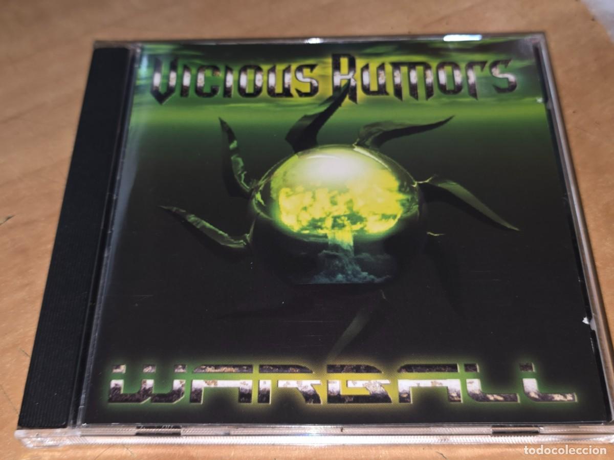 CDs de m&uacute;sica: VICIOUS RUMORS CD Warball 2006 *COMO NUEVO*Heavy/Power-Obsession-Lizzy Borden-Warlock