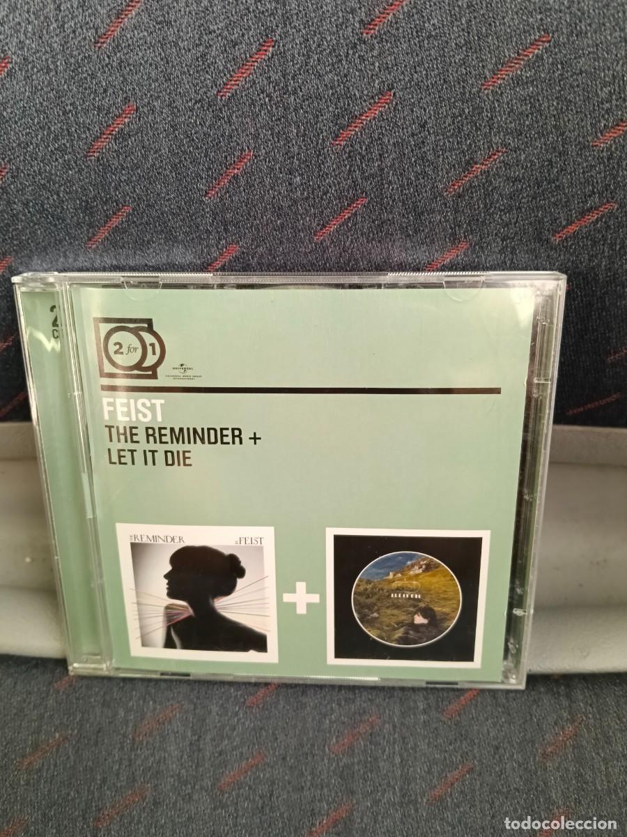 CDs de m&uacute;sica: RAR 2 CD'S. FEIST. 2 FOR 1. THE REMINDER & LET IT DIE