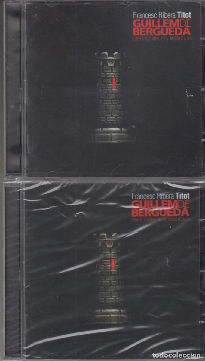 CDs de m&uacute;sica: Francesc Ribera Titot doble cd Guillem de Bergued&agrave; Obra Completa Musicada 2003