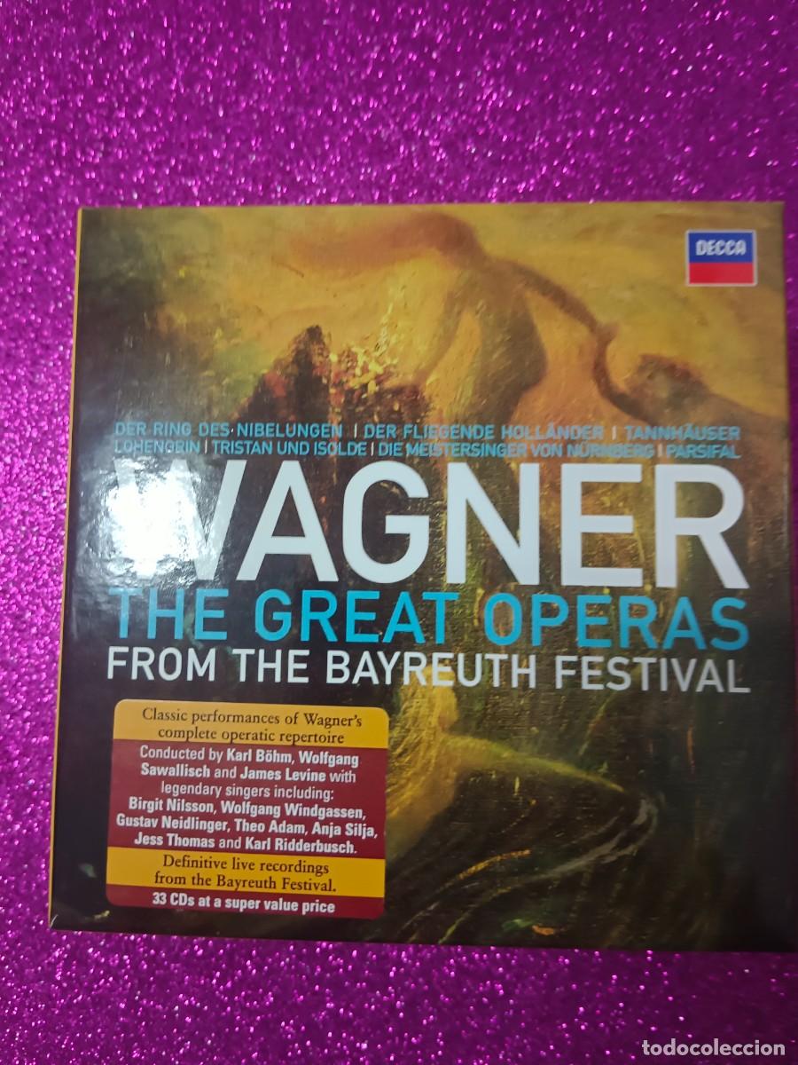 CDs de m&uacute;sica: WAGNER. THE GREAT OPERAS FROM THE BAYREUTH FESTIVAL