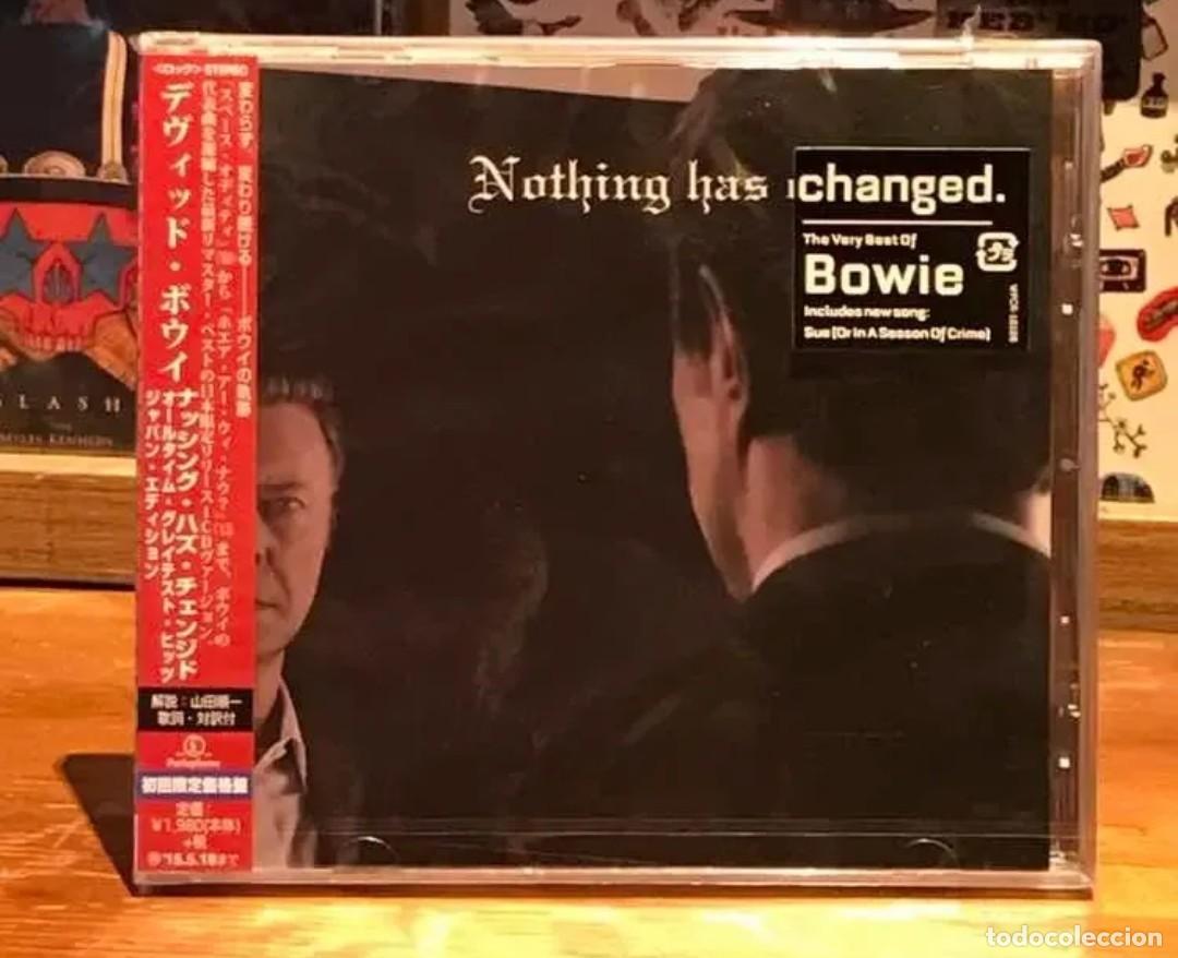 CDs de m&uacute;sica: David Bowie Nothing Has Changed cd JAPON!