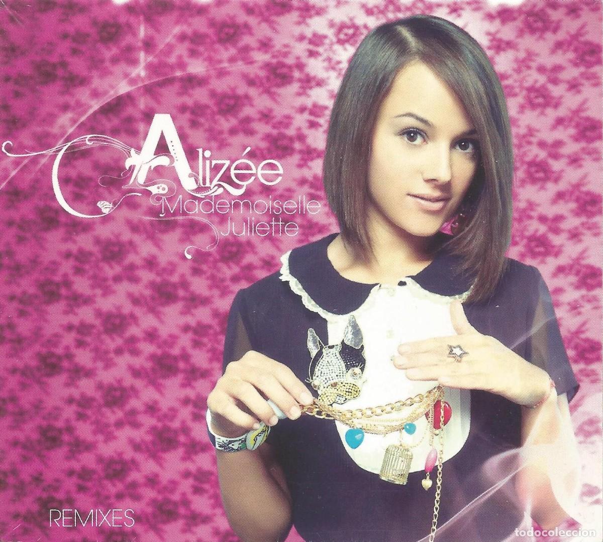 CDs de m&uacute;sica: CD Aliz&eacute;e &ndash; Mademoiselle Juliette (Remixes) (Francia, 2023)- Europop - Edici&oacute;n limitada y precintada