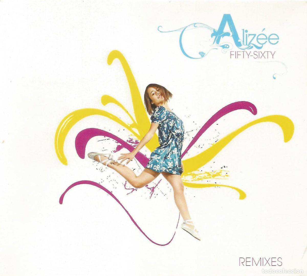 CDs de m&uacute;sica: CD Aliz&eacute;e &ndash; Fifty-Sixty (Remixes) - Paradize Music (Francia, 2023) - Digipak - Edici&oacute;n limitada