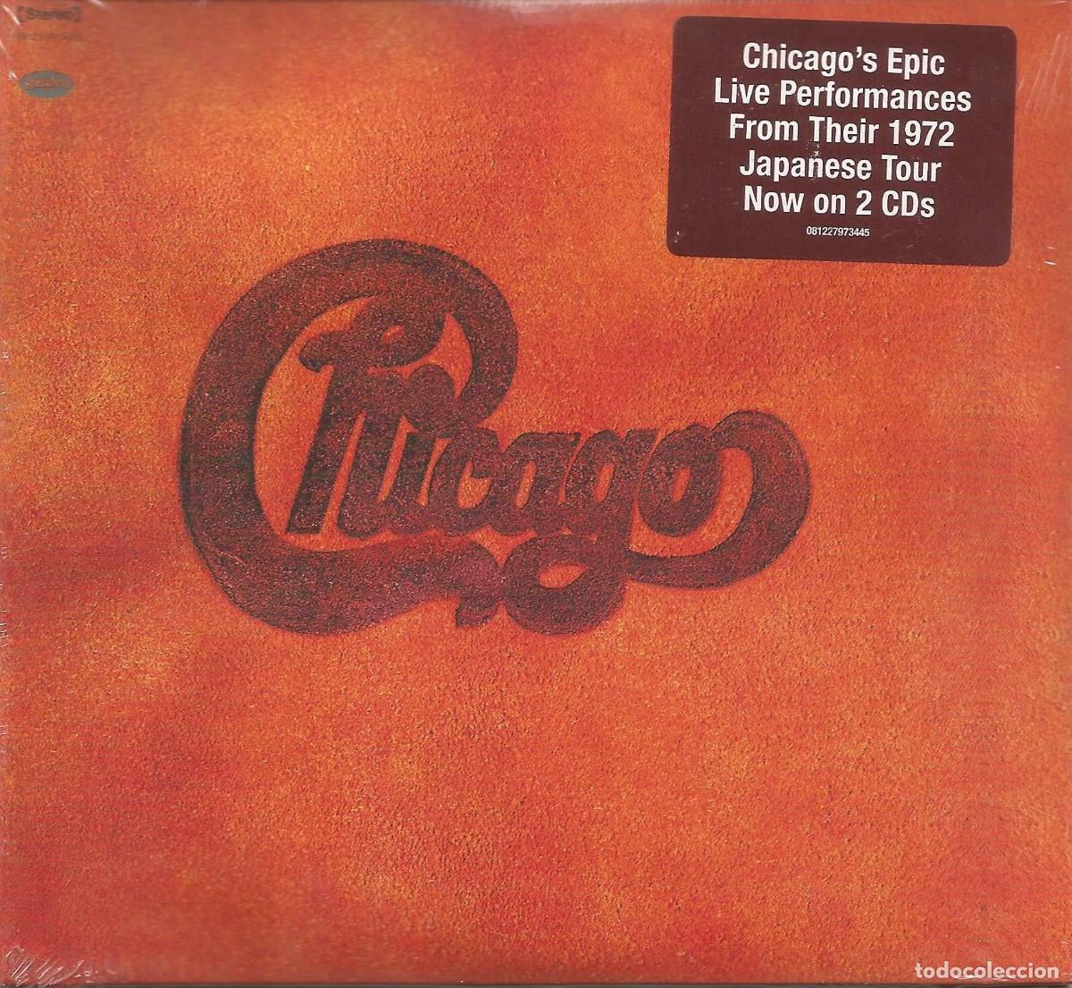 CDs de m&uacute;sica: CD Chicago - Live in Japan - (Reedici&oacute;n europa, 2012) - 2 CD Digifold - Jazz-Rock, Rock - Precintado