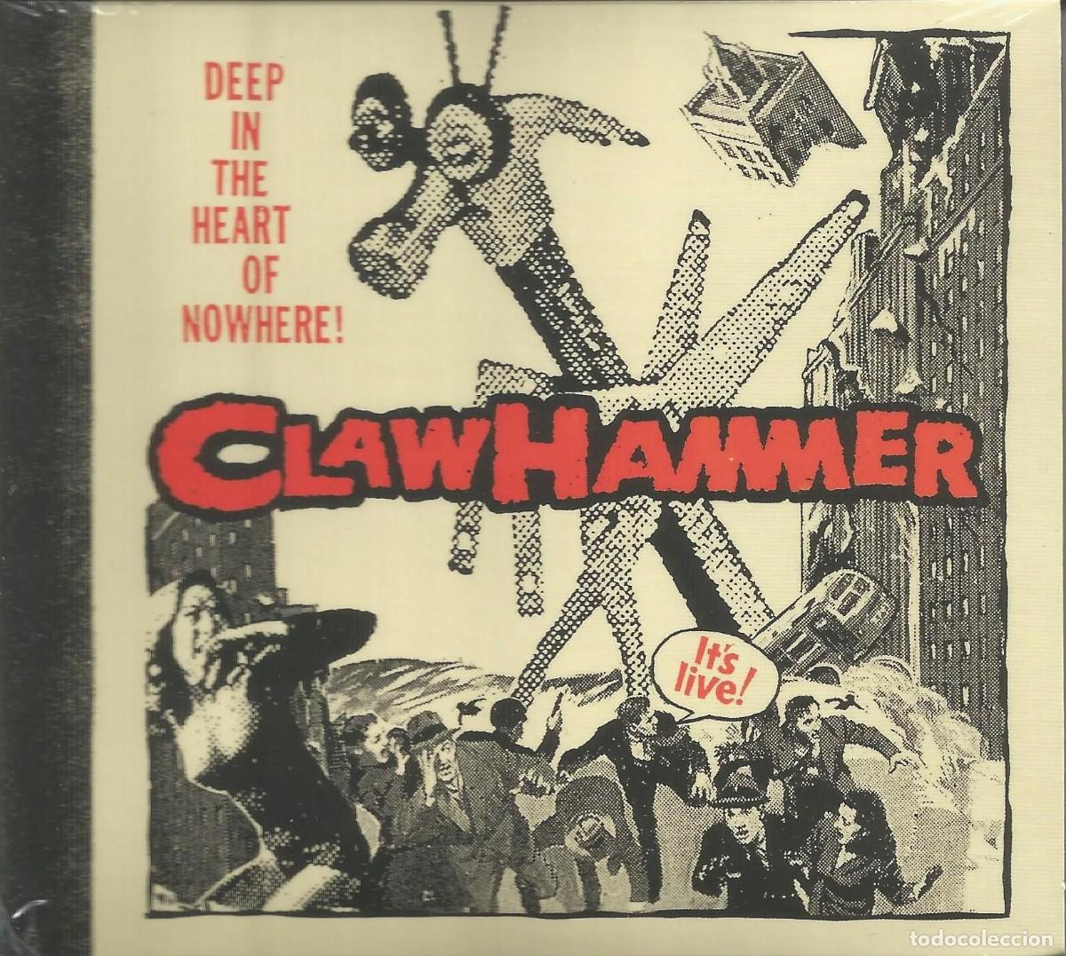 CDs de m&uacute;sica: CD Clawhammer &ndash; Deep In The Heart Of Nowhere! (Munster Records, 2009) - Rock, Garage - Precintado