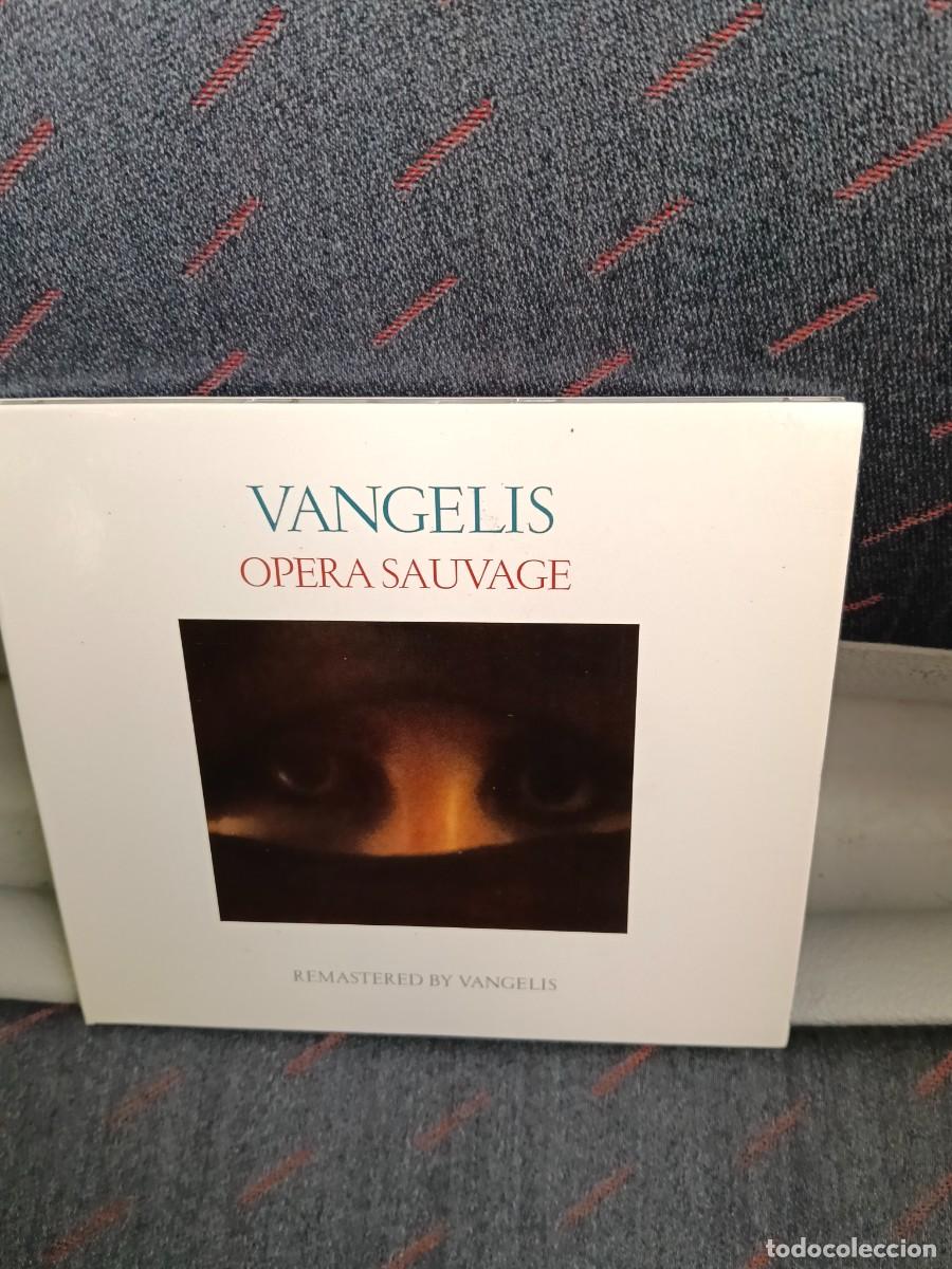 CDs de m&uacute;sica: RAR CD VANGELIS. OPERA SAUVAGE. DIGIPACK