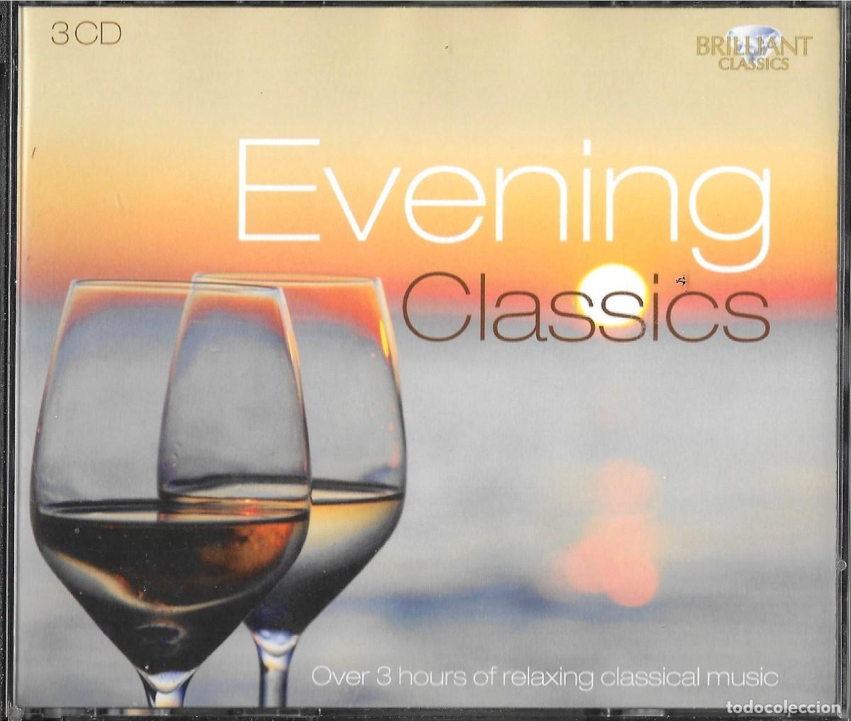 CDs de m&uacute;sica: 3 CD'S EVENING CLASSICS CON MAS DE 30 TEMAS