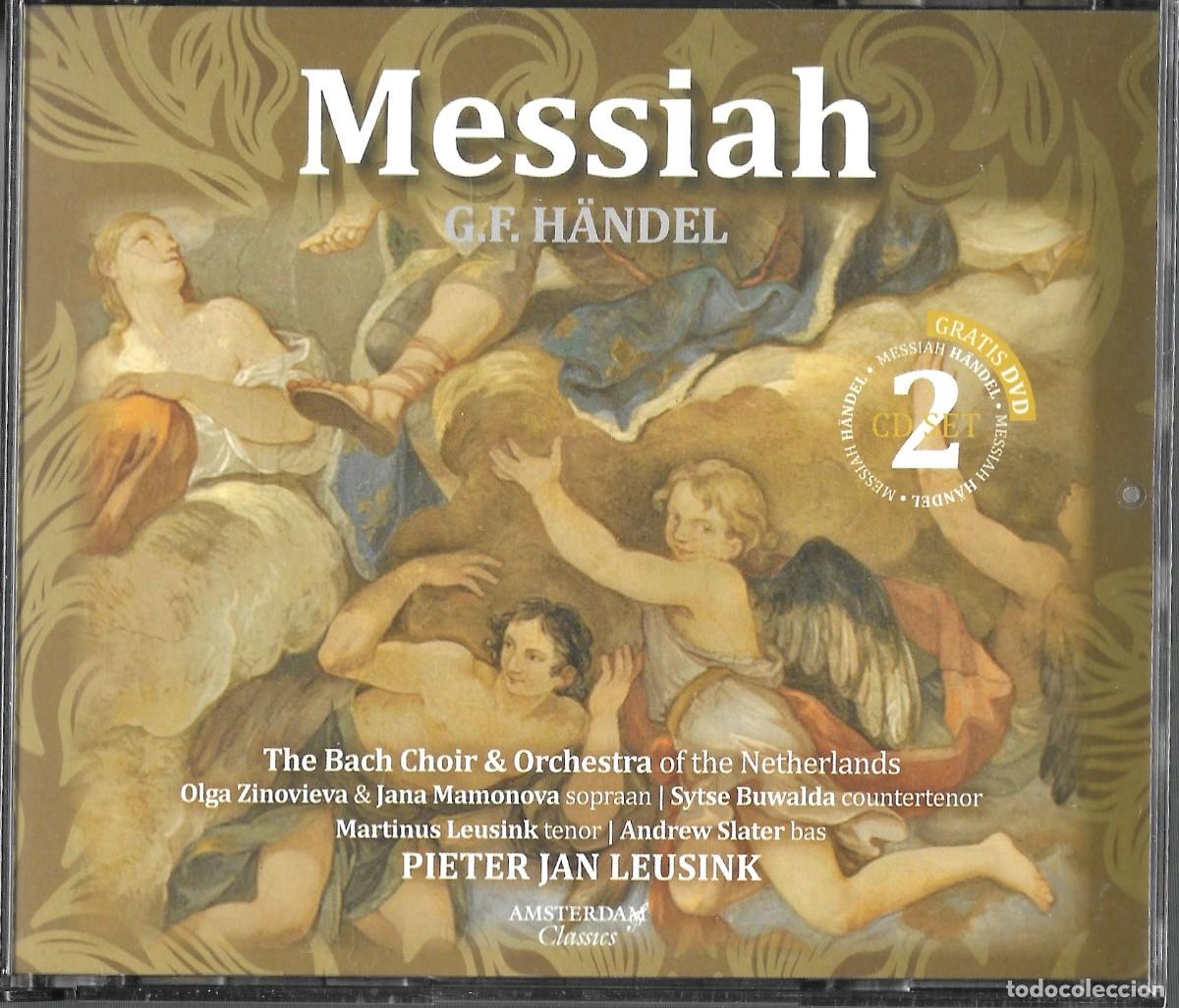 CDs de m&uacute;sica: 2 CD'S &rdquo; MESSIAH &rdquo; G.F. HANDEL - PIETER JAN LEUSINK THE BACH CHOIR & ORCHESTRA OF THE NEDERLANDS