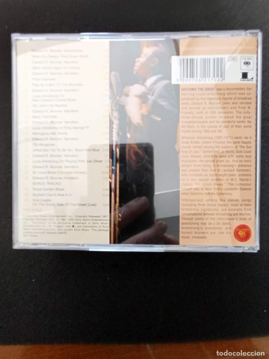CDs de m&uacute;sica: LOUIS ARMSTRONG: SATCHMO THE GREAT - Foto 2