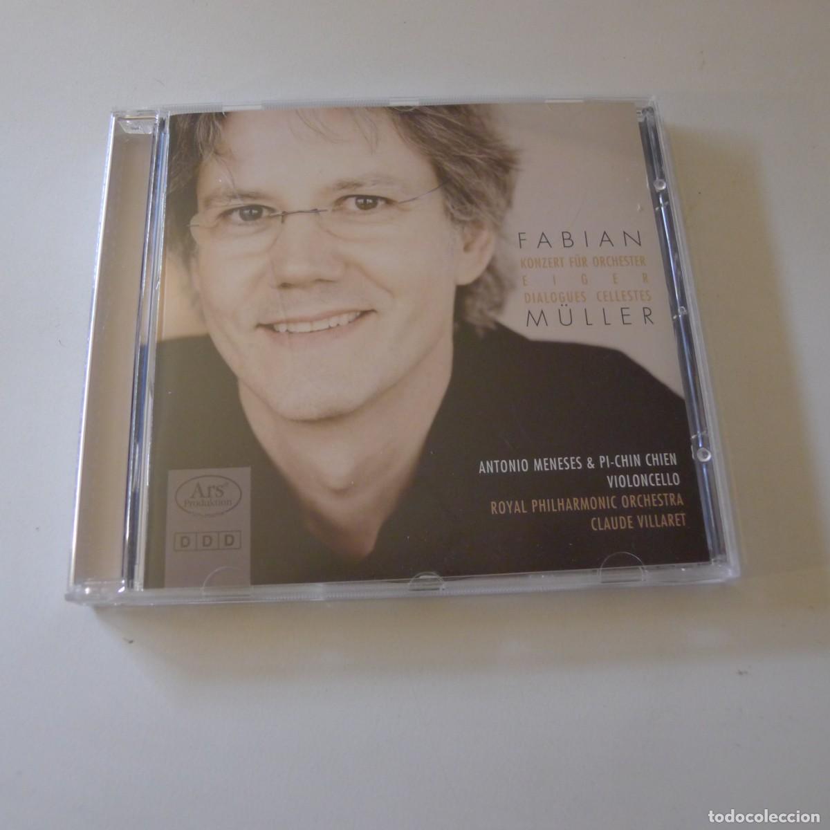 CDs de m&uacute;sica: Fabian M&uuml;ller - Antonio Meneses Konzert F&uuml;r Orchester / Eiger / Dialogues Cellestes CD