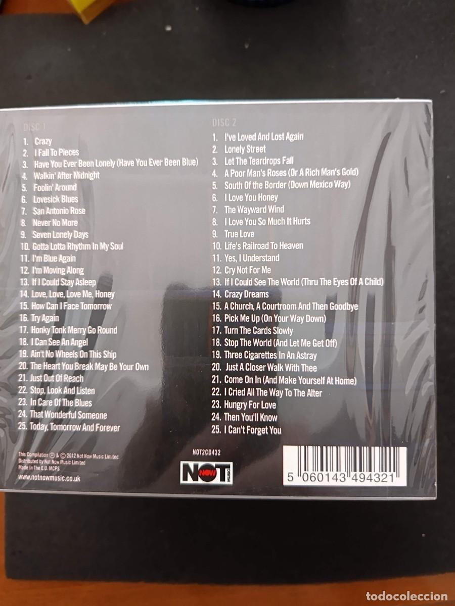 CDs de m&uacute;sica: 2 CD. PATSY CLINE. CRAZY. HER GREATEST HITS - Foto 2