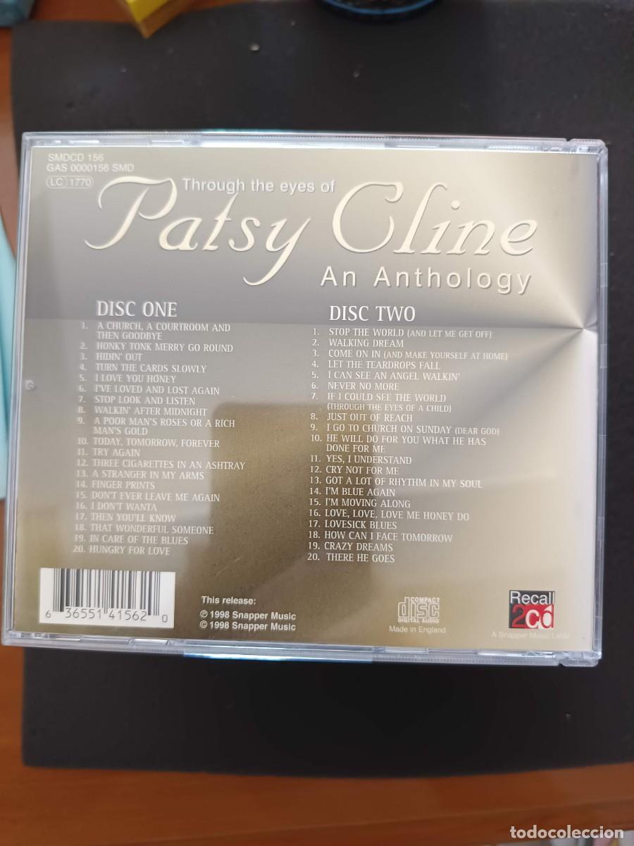 CDs de m&uacute;sica: 2 CD. THROUGHT THE EYES OF PATSY CLINE. AN ANTHOLOGY - Foto 2