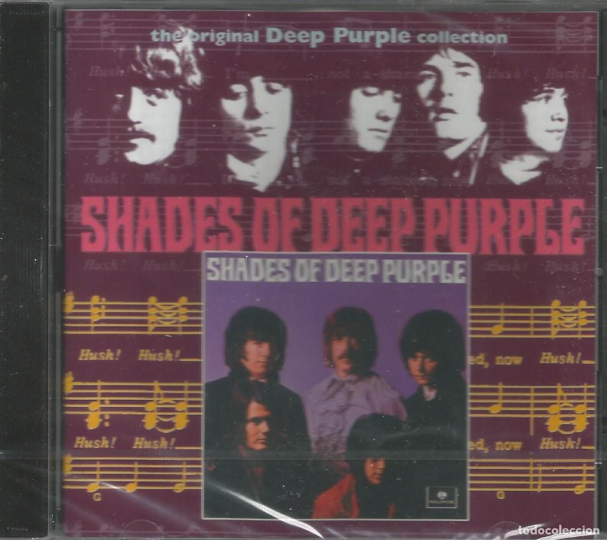 CDs de m&uacute;sica: CD Deep Purple - Shades of Deep Purple - Reedici&oacute;n europea + bonus tracks (HEC/Parlophone, 2000)