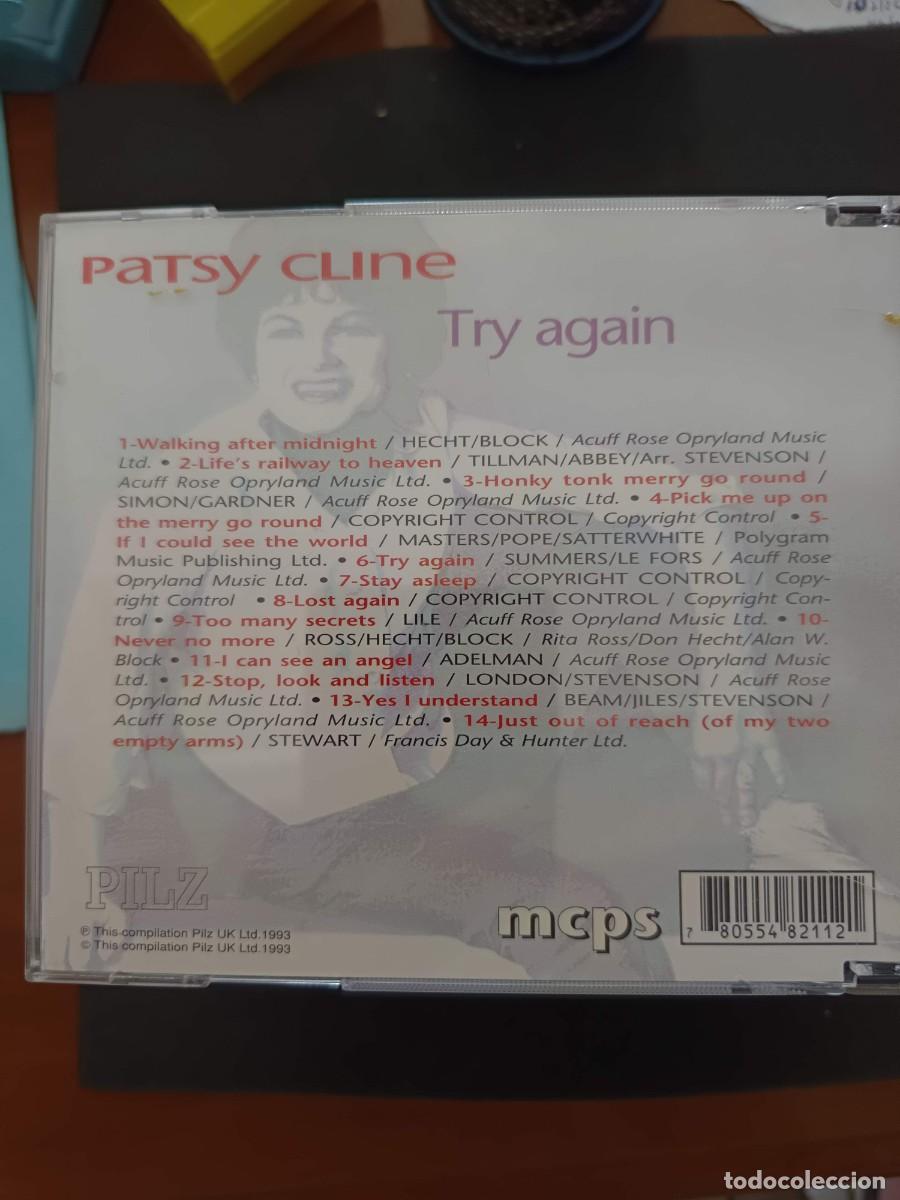CDs de m&uacute;sica: PATSY CLINE. TRY AGAIN - Foto 2