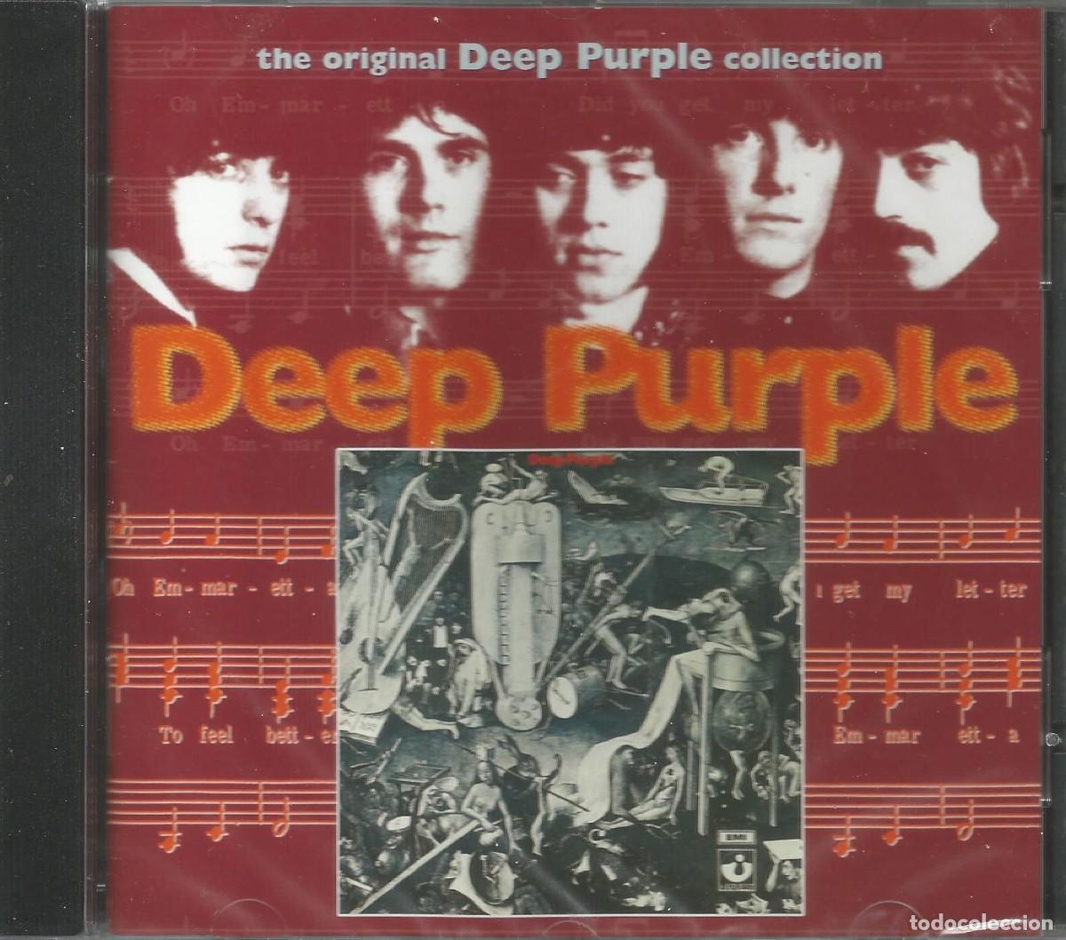 CDs de m&uacute;sica: CD Deep Purple - Deep Purple - Reedici&oacute;n europea + bonus tracks (HEC/Parlophone, 2000) - Nuevo.