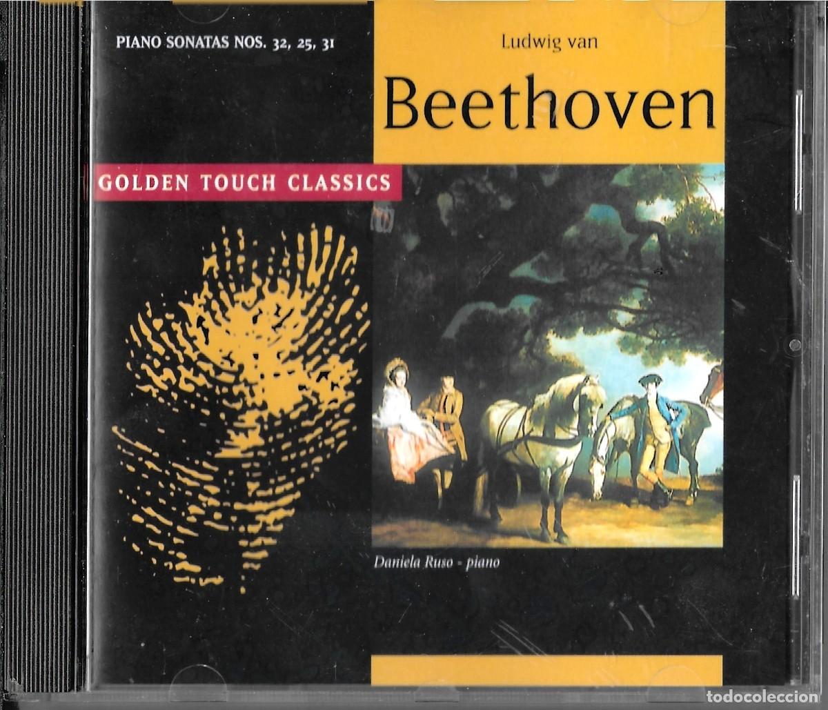 CDs de m&uacute;sica: CD DE LUDWIG VAN BEETHOVEN - GOLDEN TOUCH CLASSICS - DANIELA RUSO (PIANO)