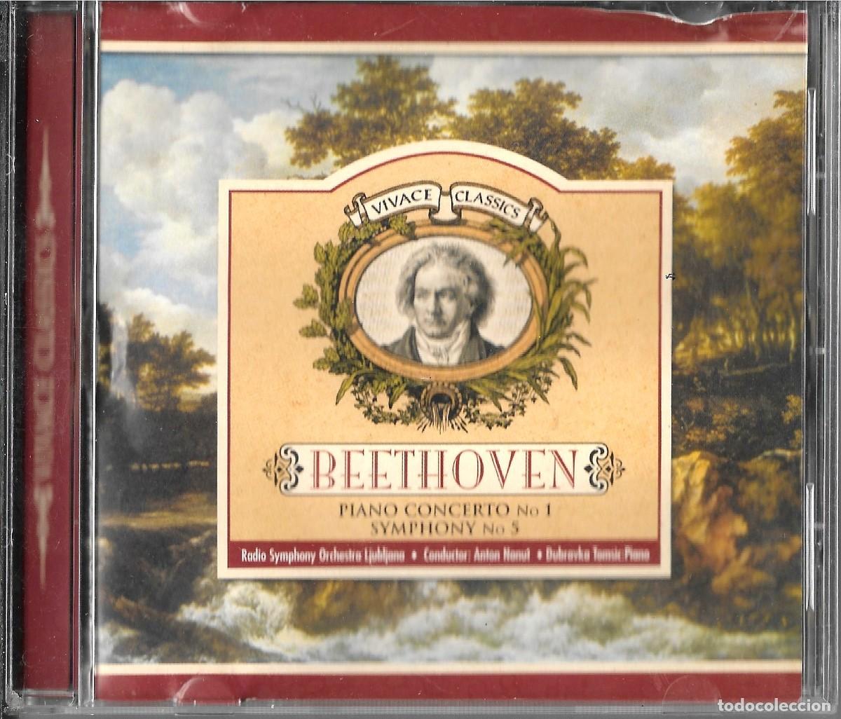 CDs de m&uacute;sica: CD LUDWIG VAN BEETHOVEN &rdquo; VIVACE CLASSICS &rdquo; PIANO CONCIERTO N&ordm; 1 RADIO SYMPHONY ORCHESTRA LJUBLJANA