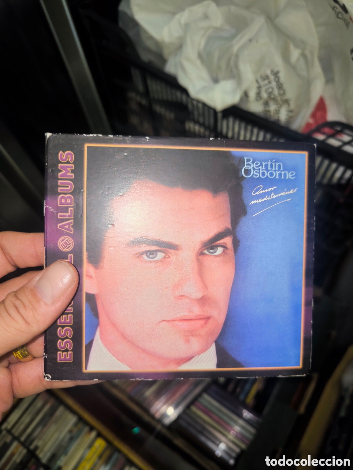 CDs de m&uacute;sica: Cd Bertin Osborne amor mediterr&aacute;neo