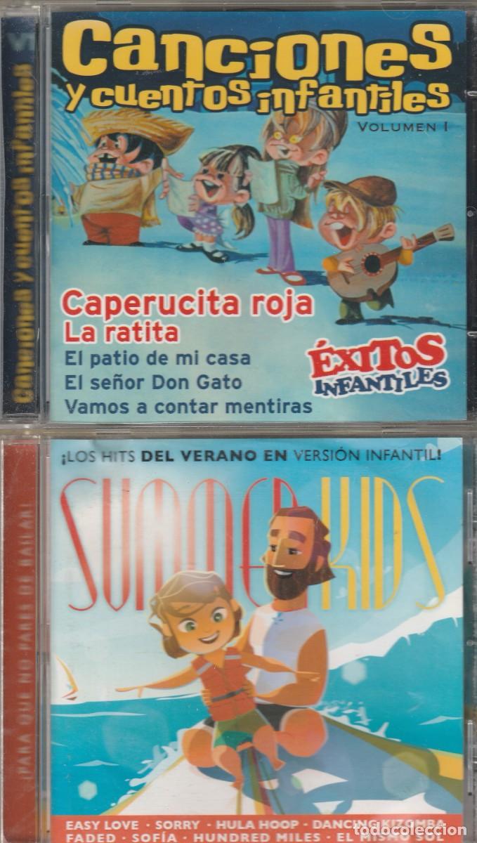 CDs de m&uacute;sica: CD DE CANCIONES Y CUENTOS INFANTILES + DE REGALO SUMMER KIDS PARA QUE NO PARES DE BAILAR