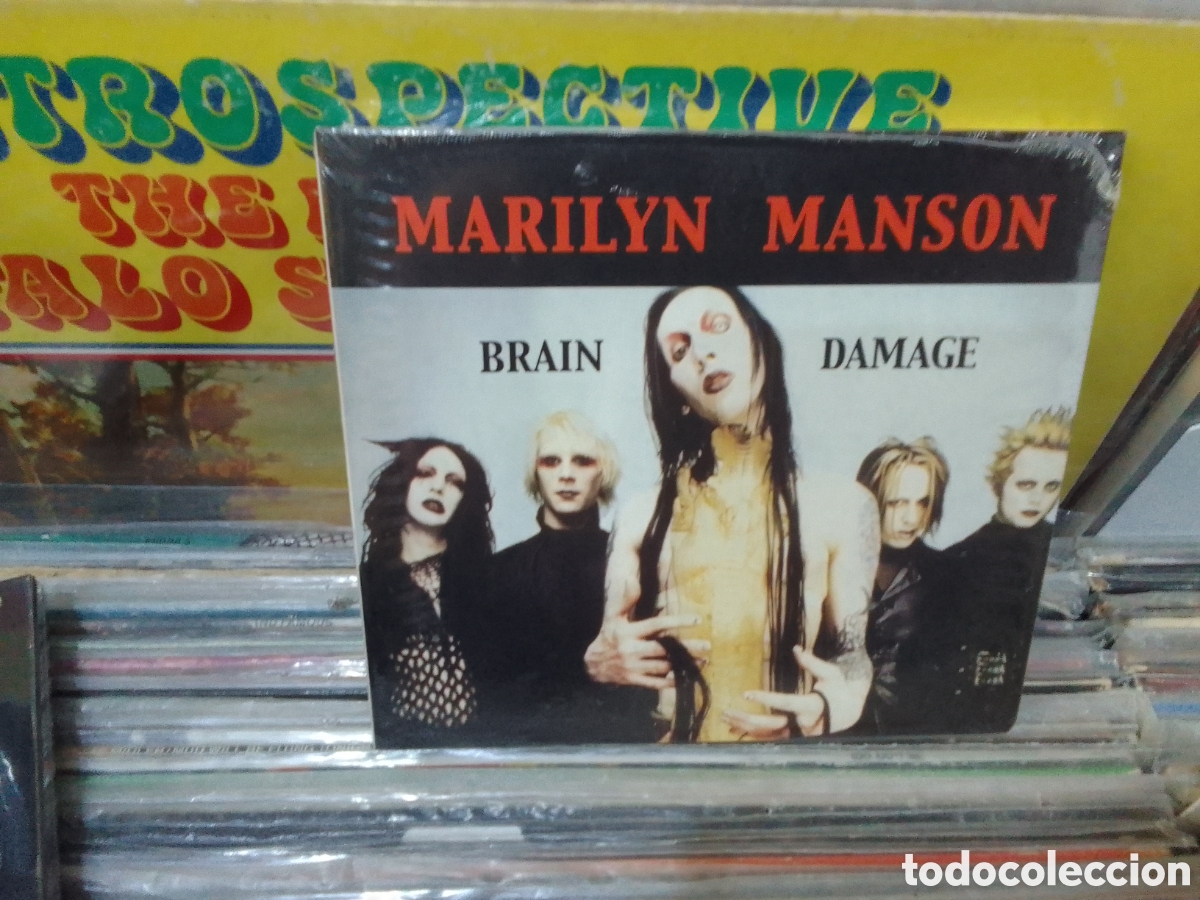 CDs de m&uacute;sica: Marylin Manson,brain damage, precintado