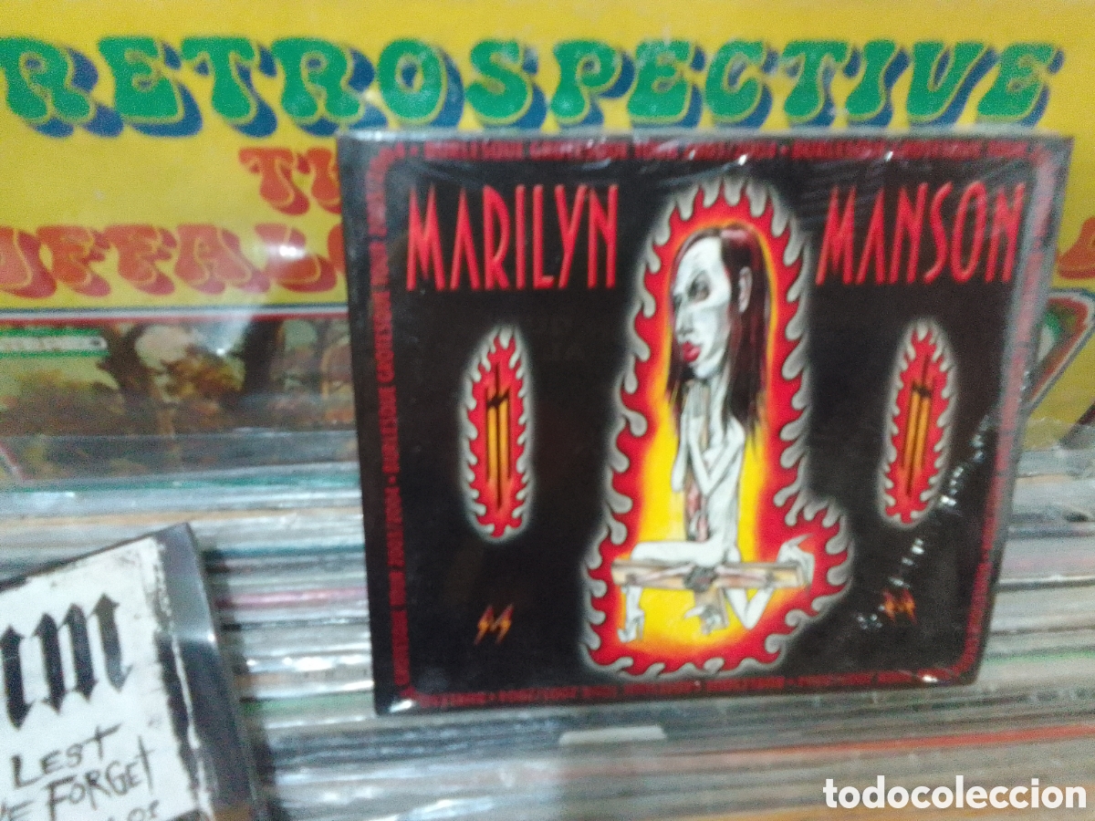 CDs de m&uacute;sica: Marylin Manson burlesque, grotesque, precintado