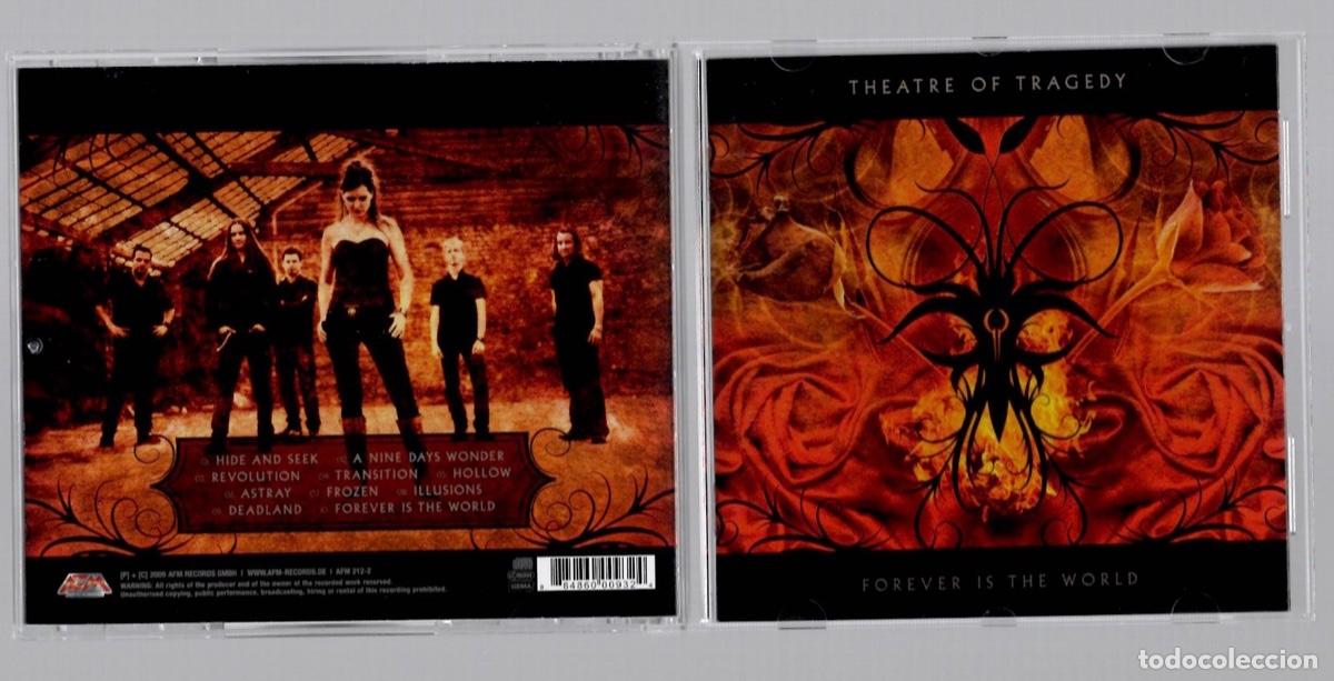 CDs de m&uacute;sica: CD THEATRE OF TRAGEDY FOREVER IS THE WORLD. AFM RECORDS 2009