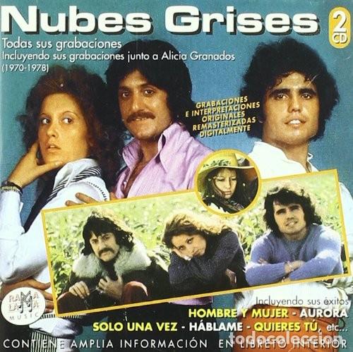 CDs de m&uacute;sica: NUBES GRISES &lrm;-TODAS SUS GRABACIONES (1970-1978) 2-CD POP ESPA&Ntilde;OL