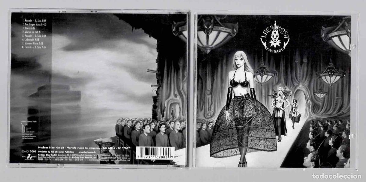 CDs de m&uacute;sica: CD LACRIMOSA FASSADE. NUCLEAR BLAST 2001