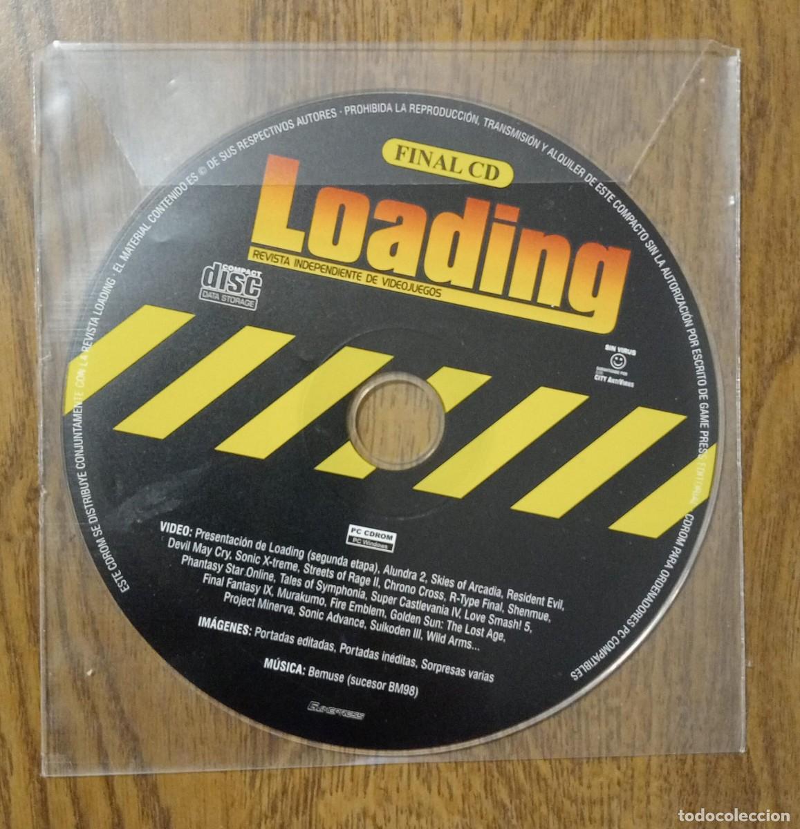 CDs de m&uacute;sica: CD Final Revista Videojuegos Loading N&ordm;15