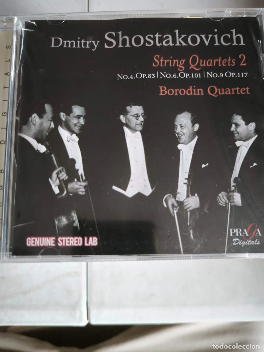 CDs de m&uacute;sica: CD DMITRY SHOSTAKOVICH STRING QUARTETS 2