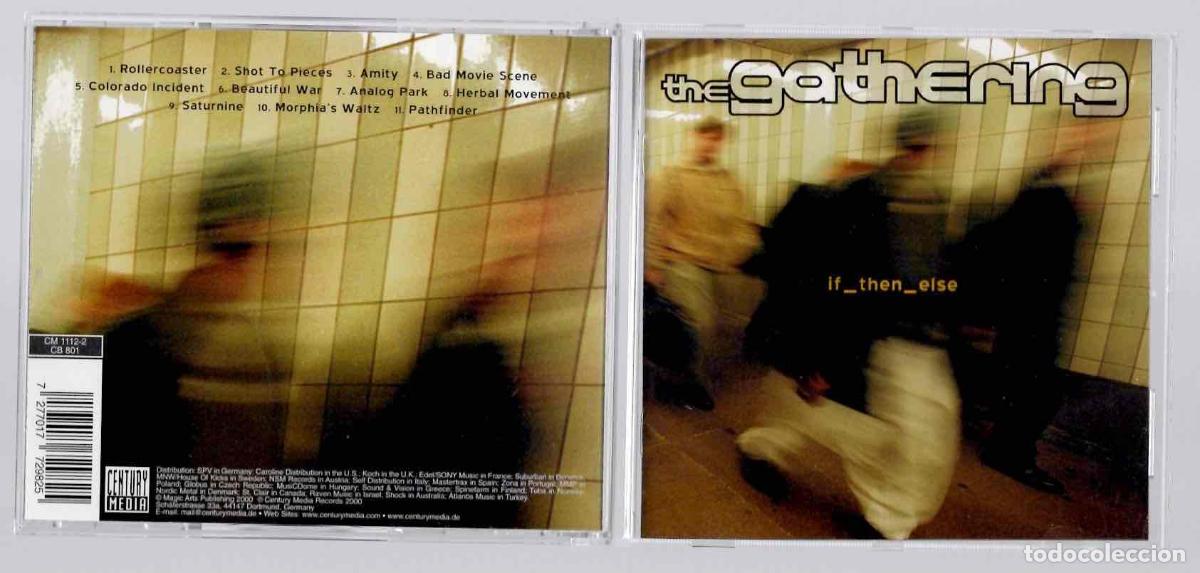 CDs de m&uacute;sica: CD THE GATHERING IF THEN ELSE. CENTURY MEDIA 2000