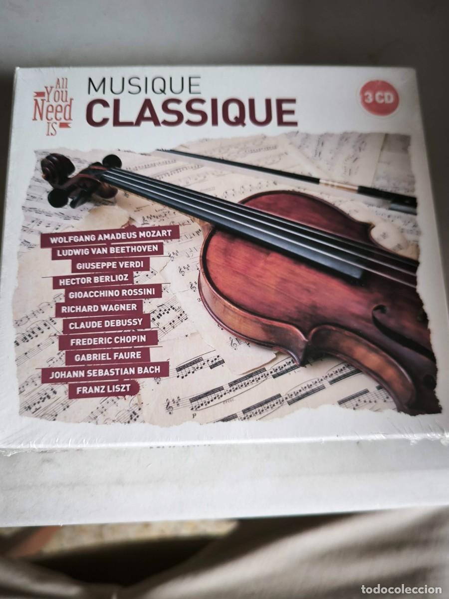 CDs de m&uacute;sica: CD MUSIQUE CLASSIQUE 3CD ALL YOU NEED IS