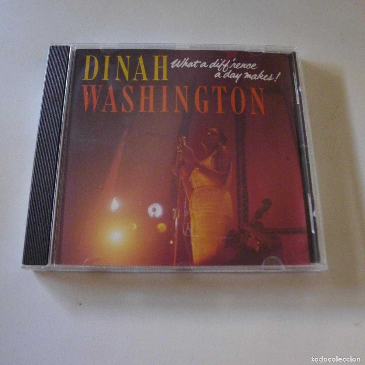 CDs de m&uacute;sica: Dinah Washington &ndash; What A Diff'rence A Day Makes! CD