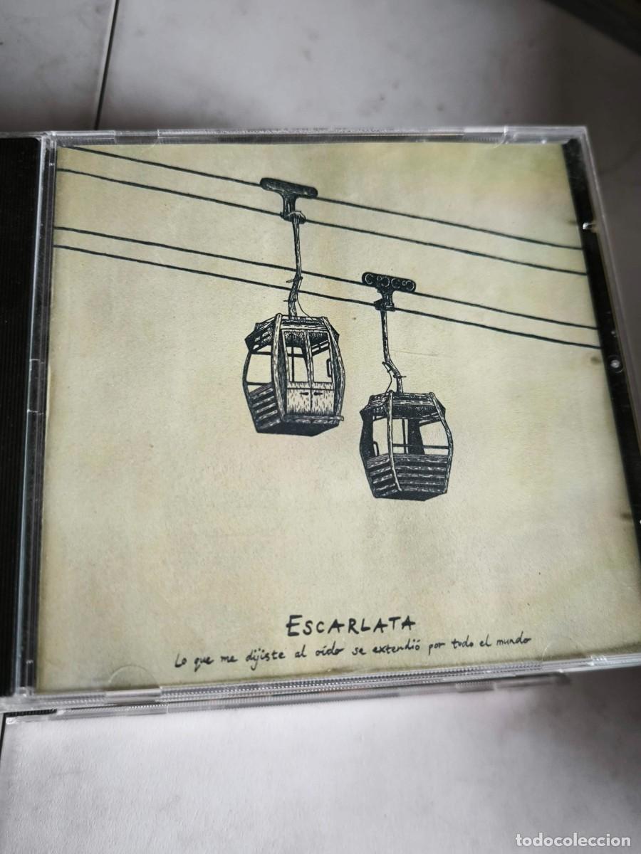 CDs de m&uacute;sica: CD ESCARLATA LO QUE ME DIJISTE AL OIDO SE EXTENDIO POR TODO EL MUNO