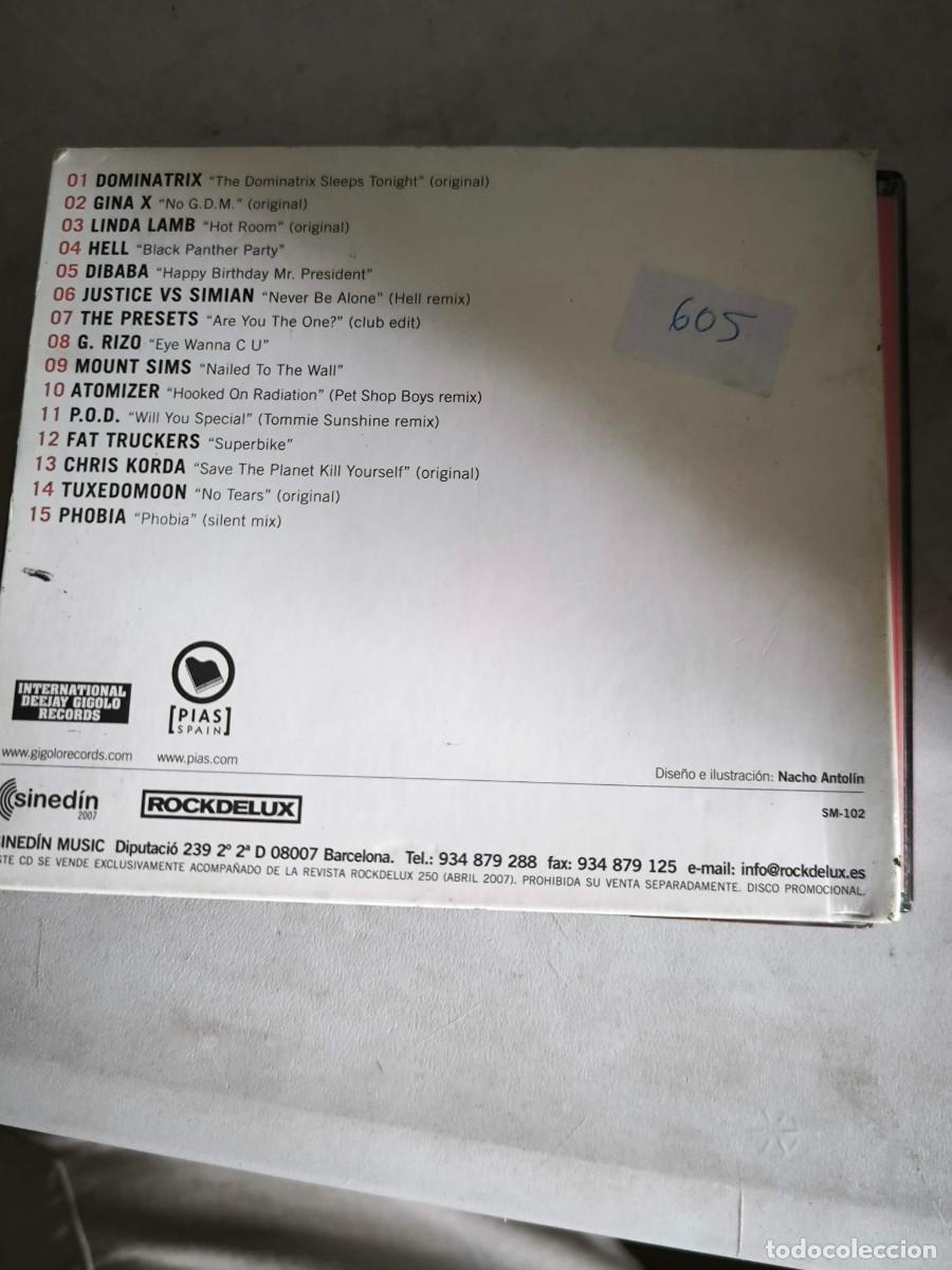 CDs de m&uacute;sica: CD DJ HELL GIGOLO ROCKDELUX MIX - Foto 2